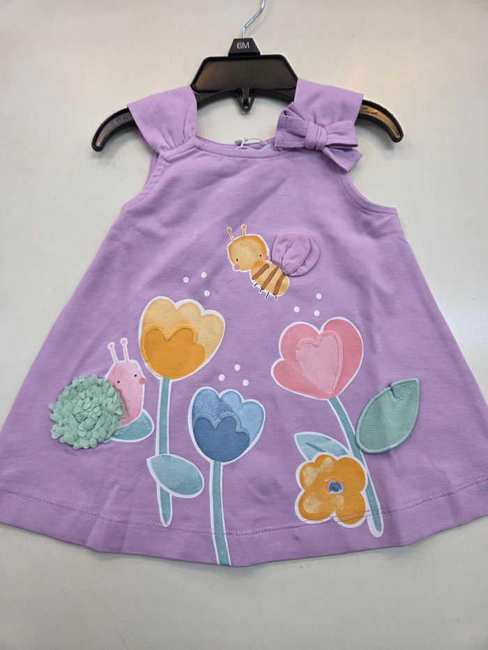 Lavender Flower Dress