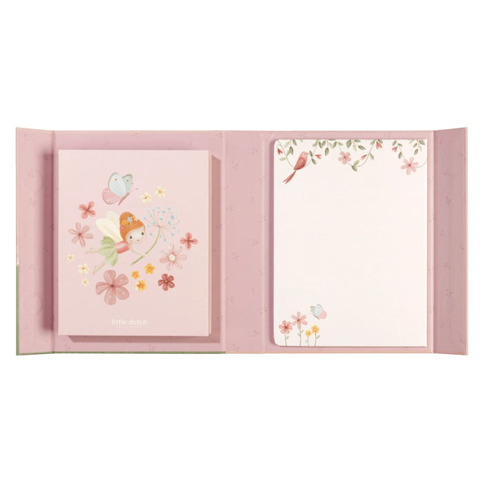 Little Dutch® Magnetic Activity Book Rosa Fairy Garden – slika 2