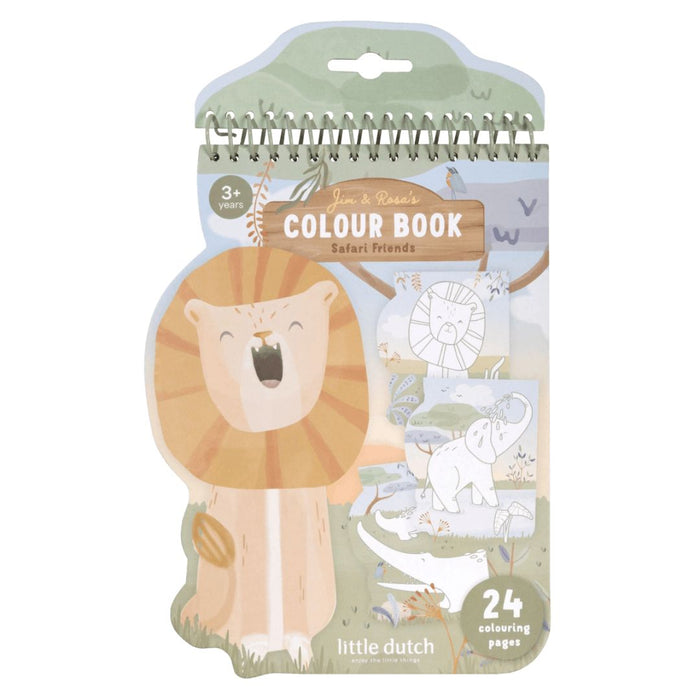 Little Dutch® Safari Friends Coloring Book