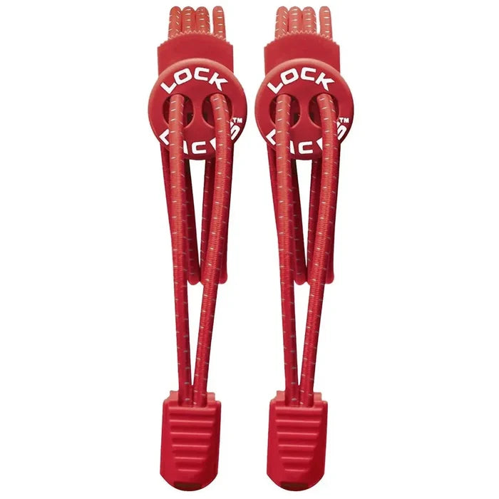 Lock Laces | Elastische veters | Rood Lock Laces