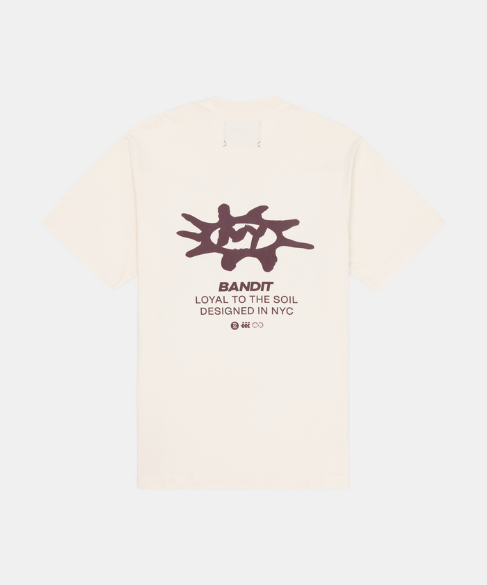Loyal to the Soil Cotton Tee, Unisex - Cream