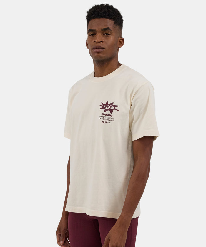 Loyal to the Soil Cotton Tee, Unisex - Cream