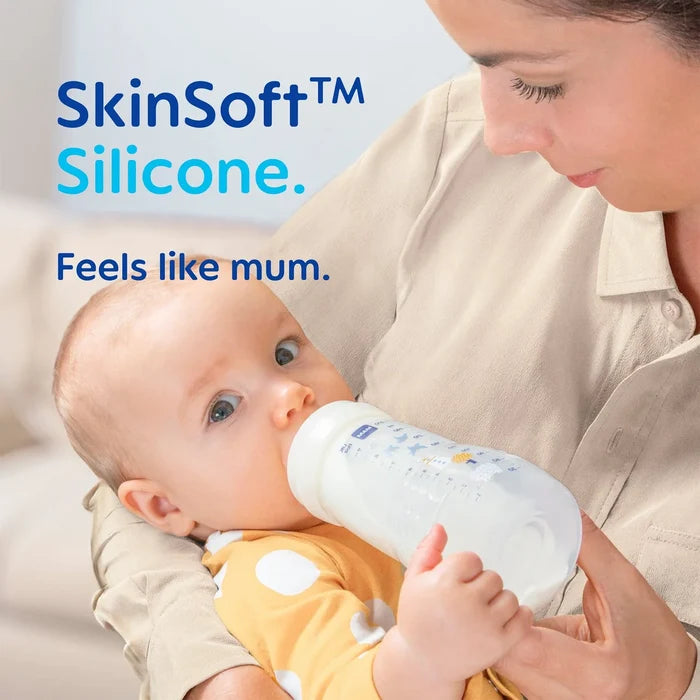 Mam Easy Active Baby Bottle Fast Flow Teat 4 Months+ 2*330ml