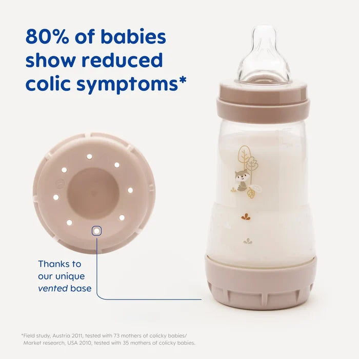 Mam Easy Start Anti-Colic Bottle Fast Flow Teat 4+ Months Self Sterilising Function 2* 320ml/11oz