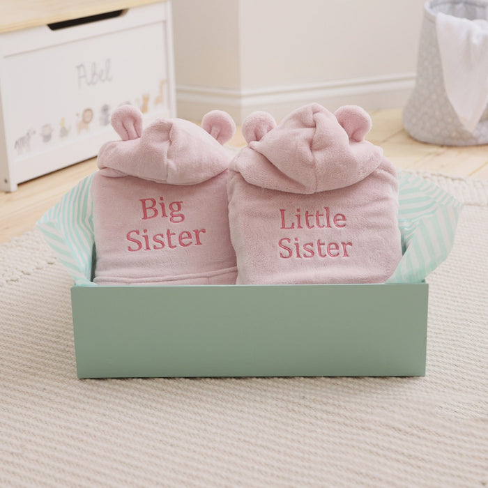 Matching Pink Sibling Robe Set