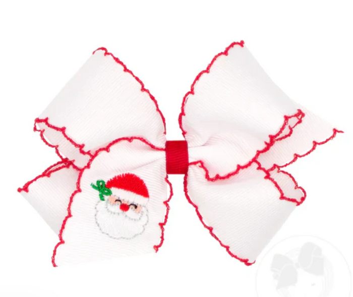 Med. Christmas Santa Bow