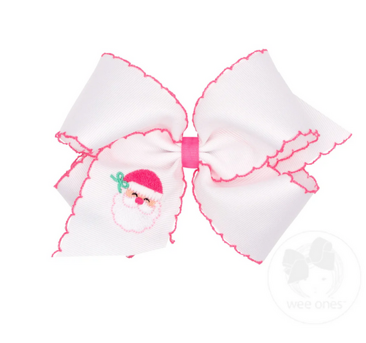 Med. Santa -White & Pink