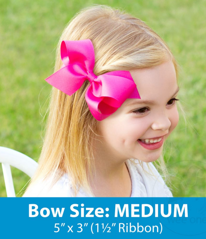 Medium Moonstitch Bow- Birthday