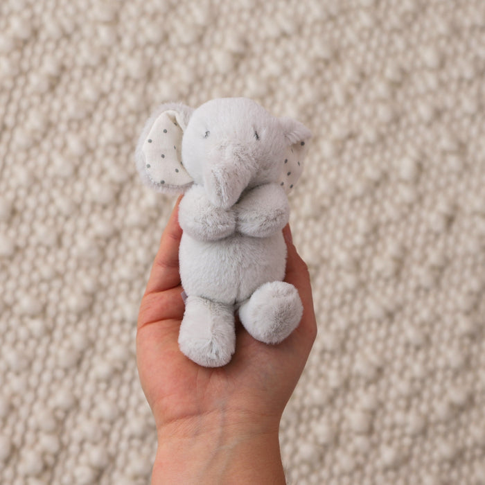 Mini Grey Elephant Soft Toy