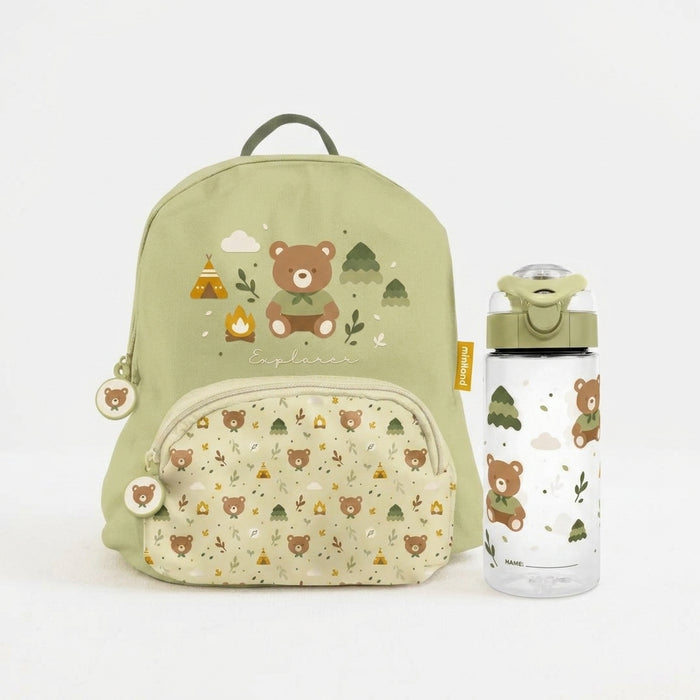 Miniland® Explorer Backpack and Bottle Set