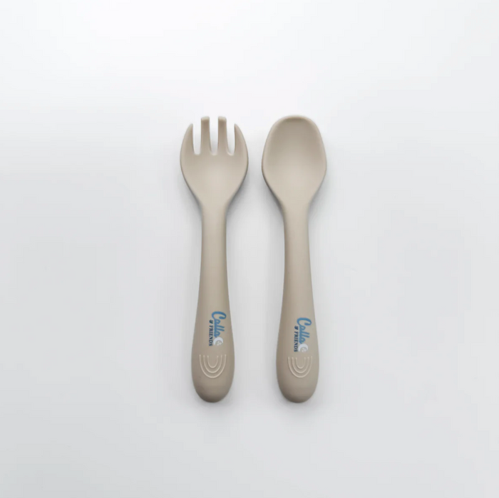 My First Silicone Utensils - Linen