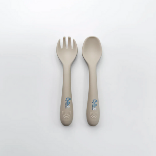 My First Silicone Utensils - Linen