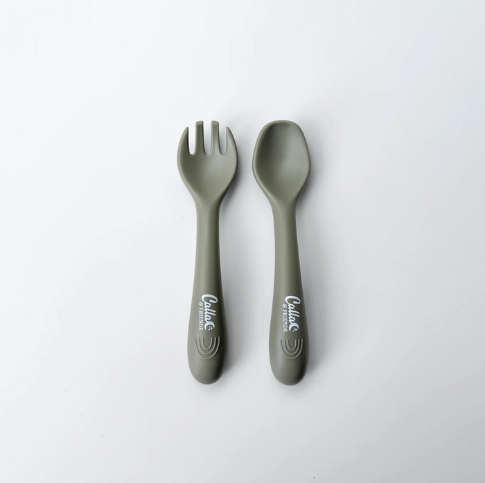 My First Silicone Utensils - Pine