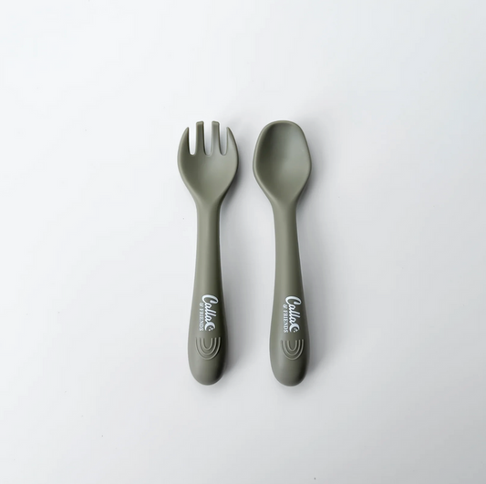 My First Silicone Utensils - Pine