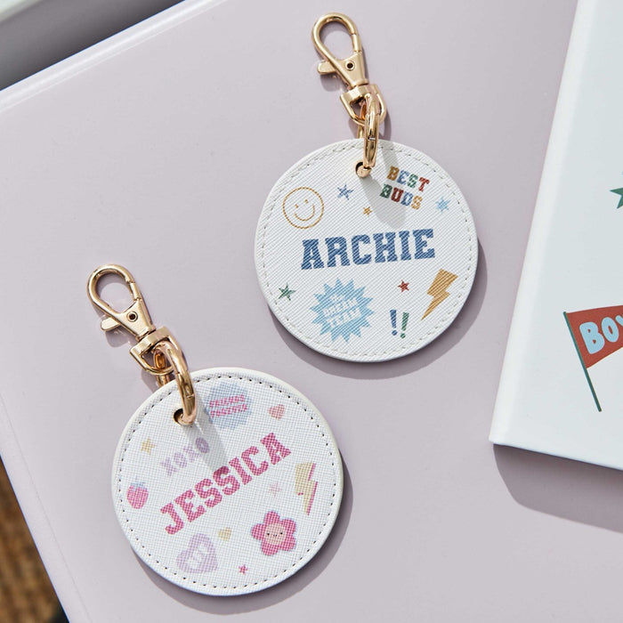 My Kids Personalised Best Friends Mix & Match Keyring Set