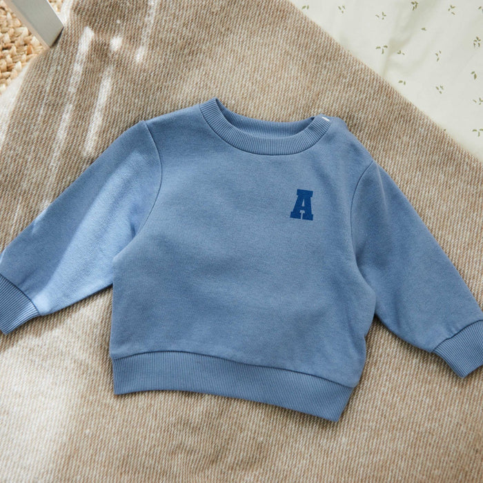 My Kids Personalised Mama’s Boy Blue Sweatshirt