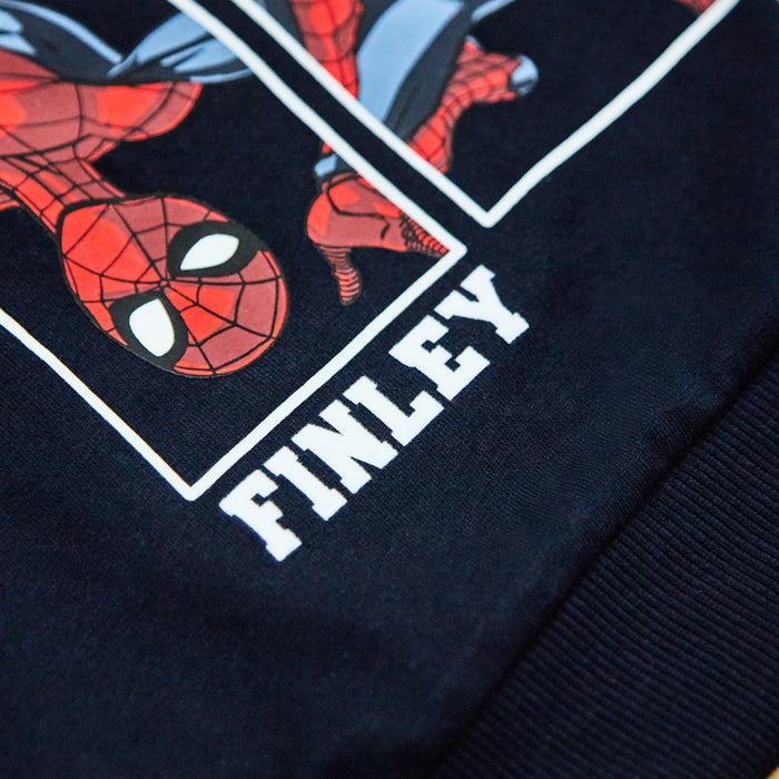 Name It Personalised Spider-Man Sweatshirt
