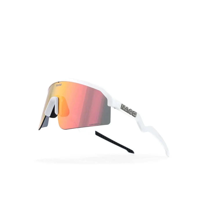 Naos | Ziris Sportbril | Glossy White / Black / Red