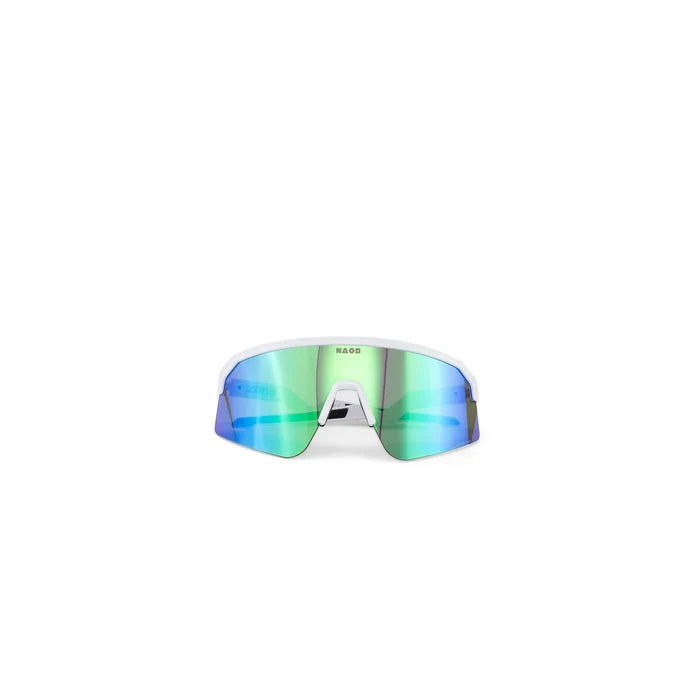 Naos | Ziris Sportbril | Glossy White / Green