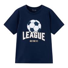 Navy Soccer League T-Shirt