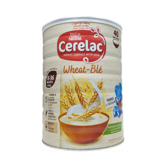 Nestle Cerelac Infant Cereals With Milk Wheat 6-36 Months 1kg