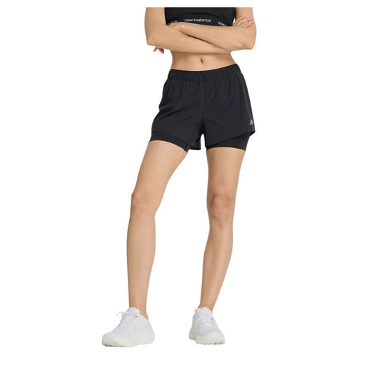 New Balance | RC 2-in-1 Short 3" | Dames | Black