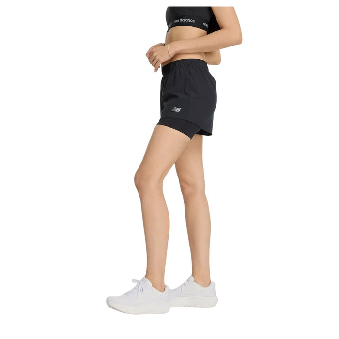 New Balance | RC 2-in-1 Short 3" | Dames | Black