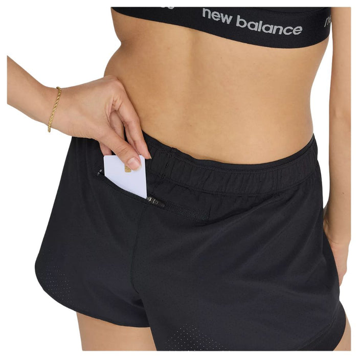 New Balance | RC 2-in-1 Short 3" | Dames | Black