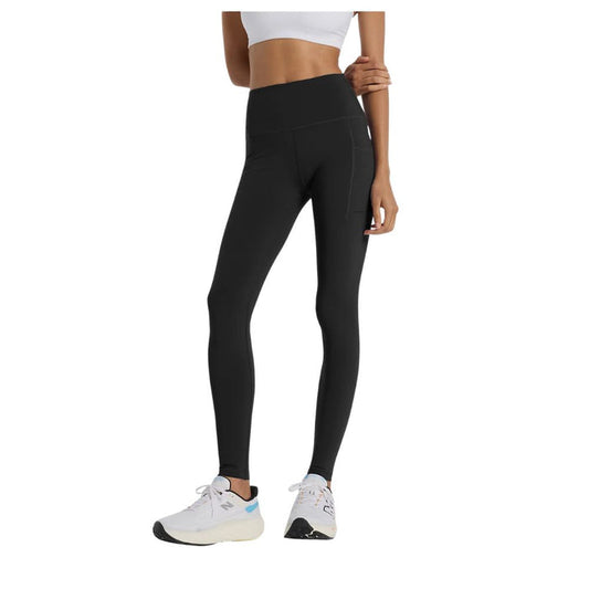 New Balance | Sleek Pocket High Rise Legging | Dames | Black