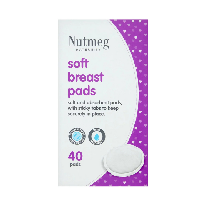 Nutmeg Maternity Soft Breast 40 Pads