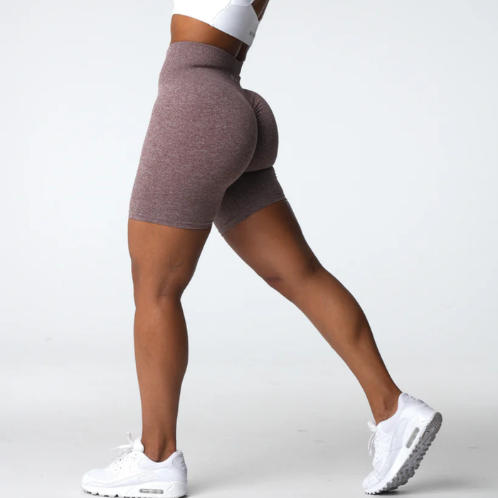 NVGTN - Cocoa Scrunch Seamless Shorts