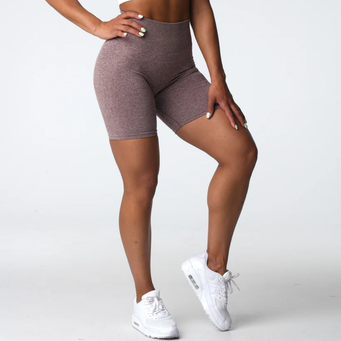 NVGTN - Cocoa Scrunch Seamless Shorts
