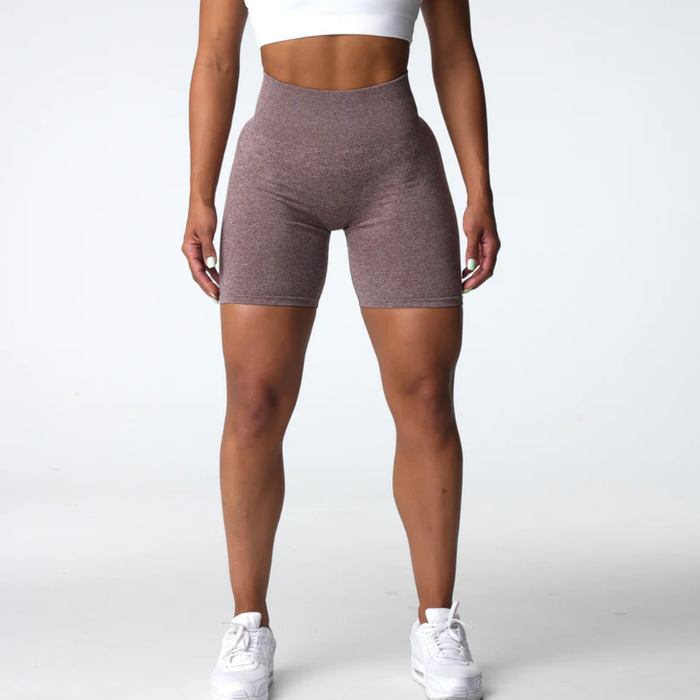 NVGTN - Cocoa Scrunch Seamless Shorts