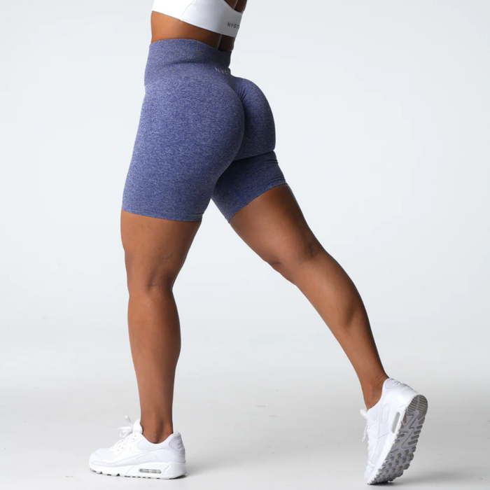 NVGTN - Indigo Scrunch Seamless Shorts