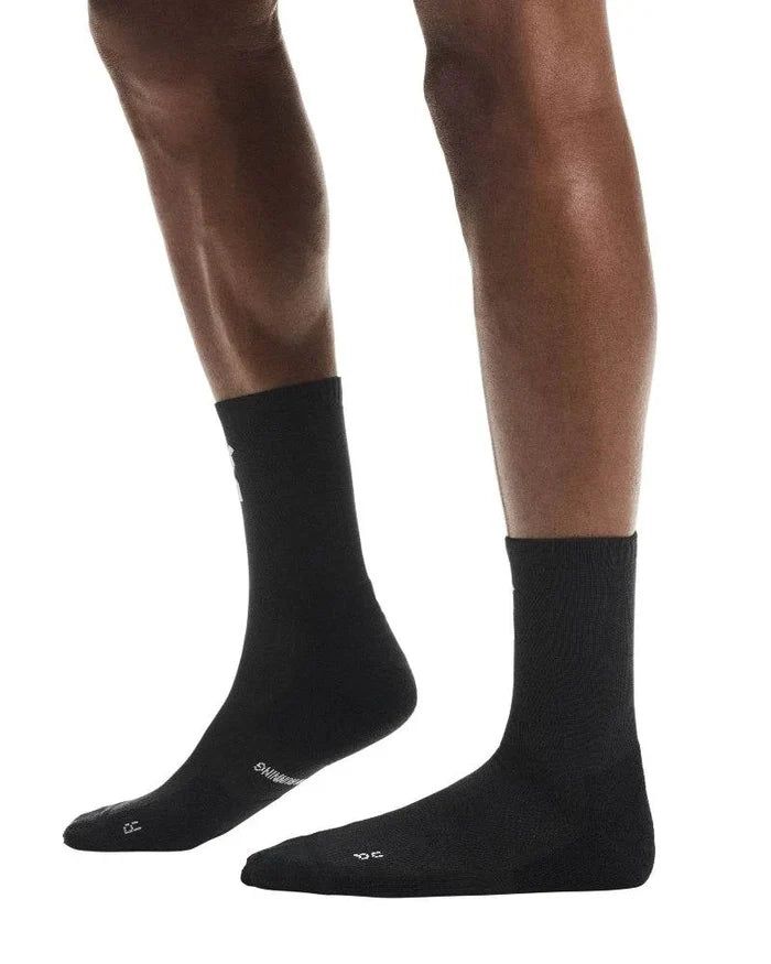ON | Core Run Sock High | 2-Pack | Black