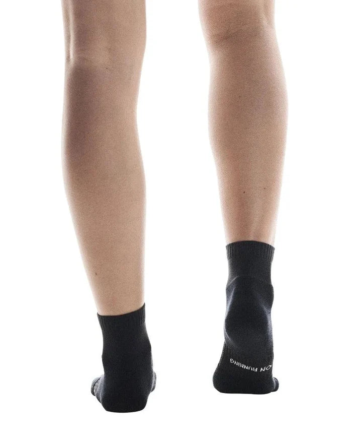 ON | Core Run Sock Mid | 2-Pack | Black