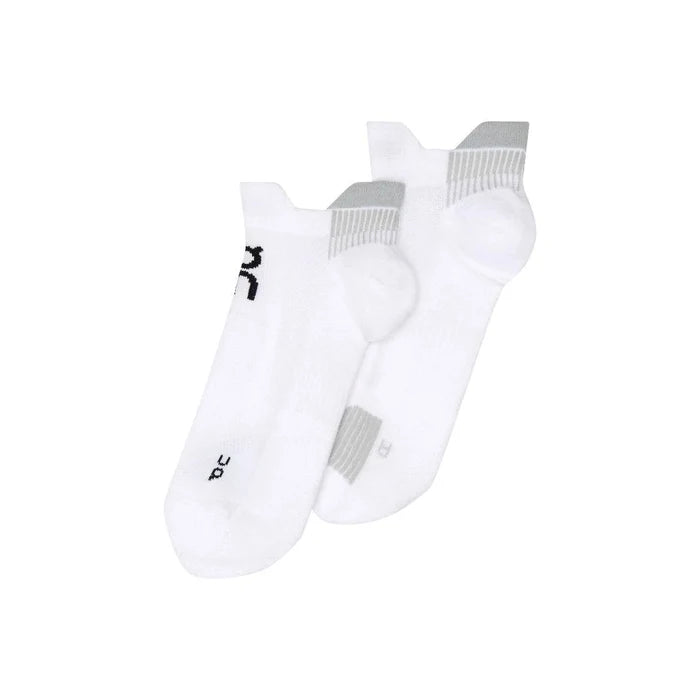 ON | Performance Run Sock Low | White / Glacier