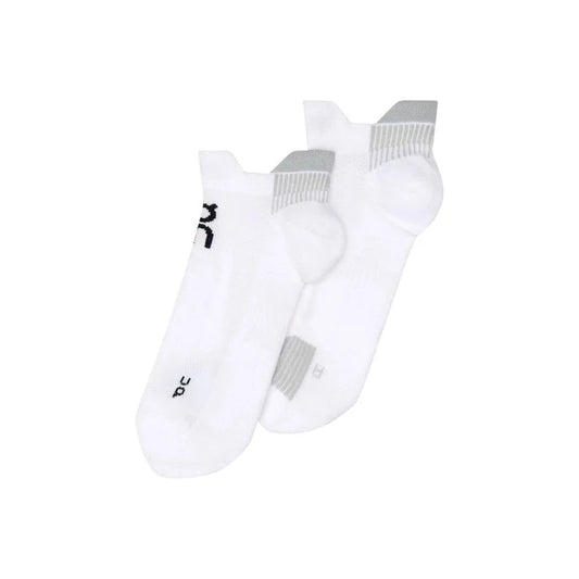 ON | Performance Run Sock Low | White / Glacier