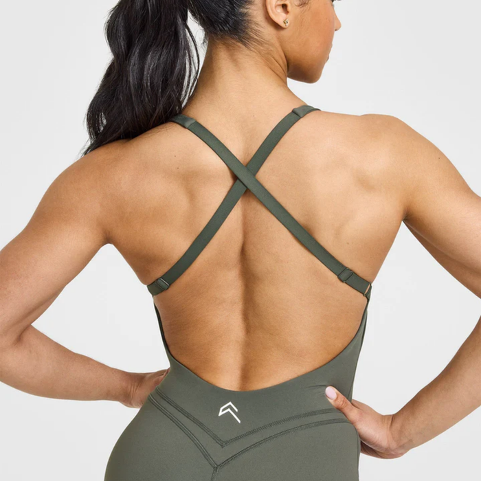 Oner Active - UnifiedMove Scoop Back All In One 6" | Dark Khaki