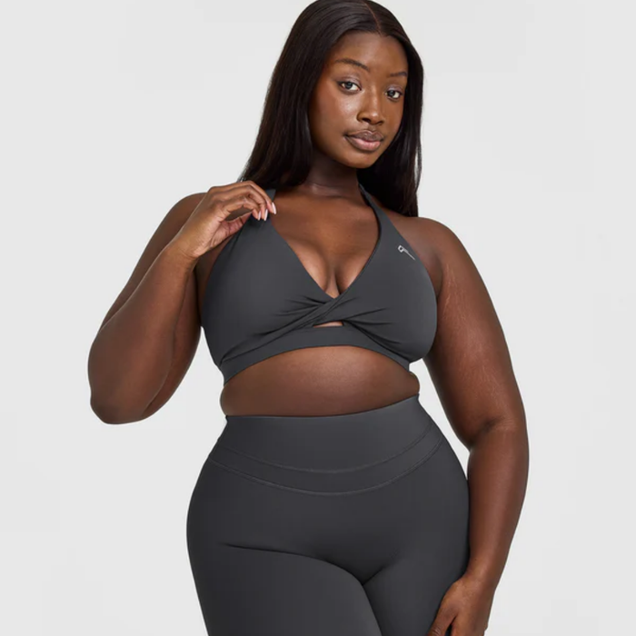 Oner Active - UnifiedMove Twist Sports Bra | Coal
