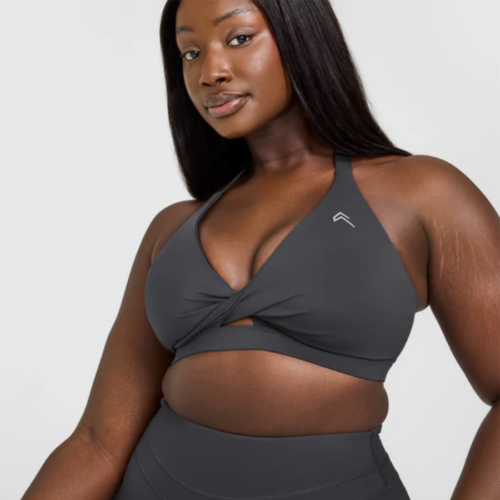Oner Active - UnifiedMove Twist Sports Bra | Coal