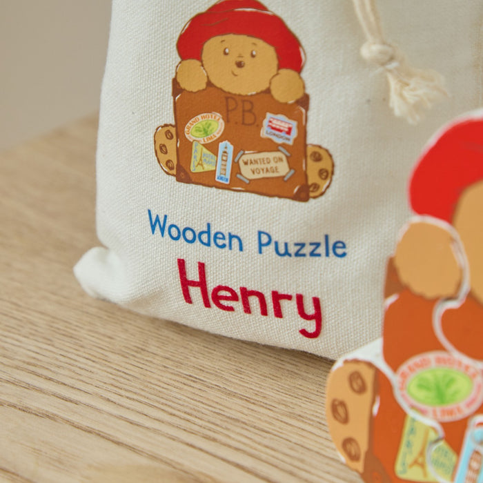 Orange Tree Toys Personalised Paddington Suitcase Puzzle & Bag Set