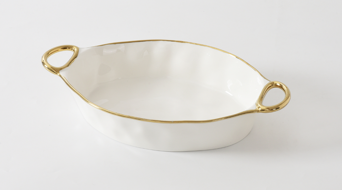 Oval Baking Dish w/ Handles