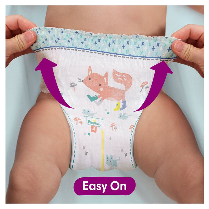 Pampers Baby-Dry Nappy Pants Size 4, 38 Nappies, 9kg-15kg