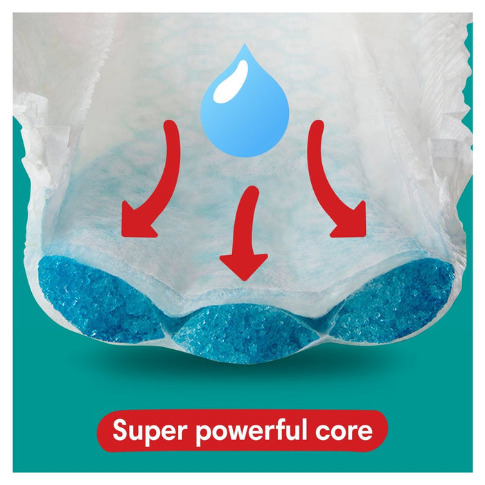 Pampers Baby-Dry Nappy Pants Size 7, 25 Nappies, 17kg+kg