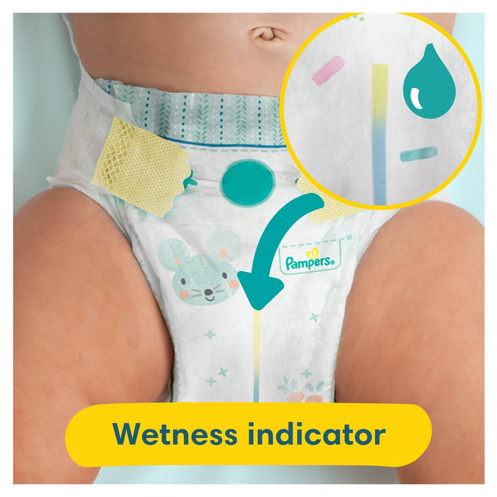 Pampers Premium Protection New Baby Size 3 40 Nappies 6-10kg