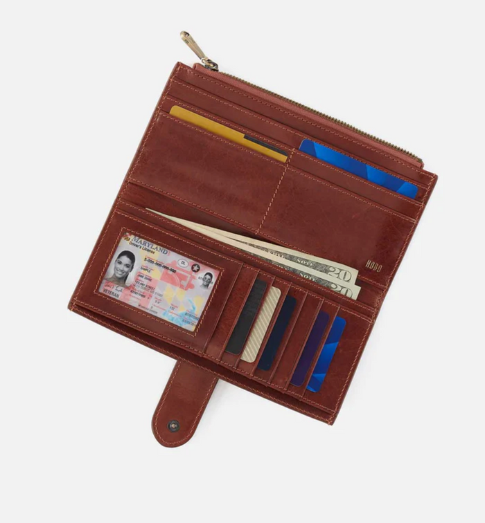 Pecan Ridge Dunn Continental Wallet