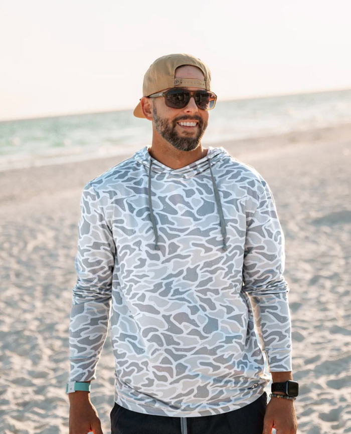 Performance Hoodie - White Camo