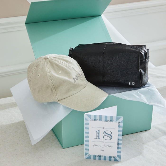 Personalised 18th Birthday Gift Set for Him