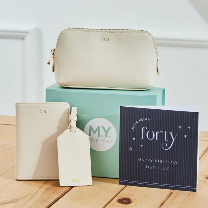 Personalised 40th Birthday Gift Set for Her